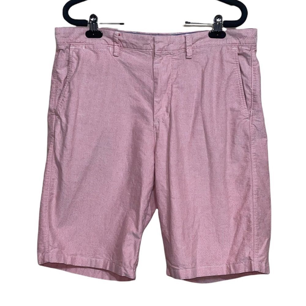 J. Crew club Men's Chino Shorts Flat Front Cotton Stretch pockets